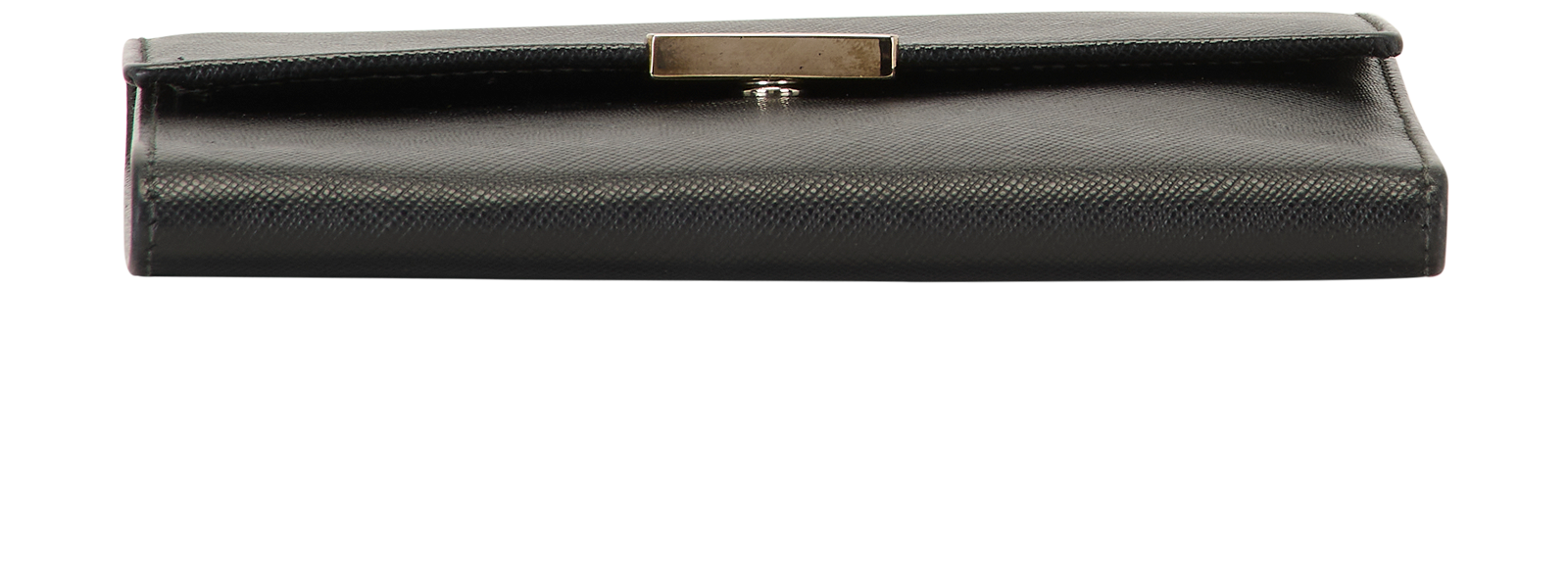 Prada Trifold Wallet, &pound;190, Accessories, Black, Leather, Top view